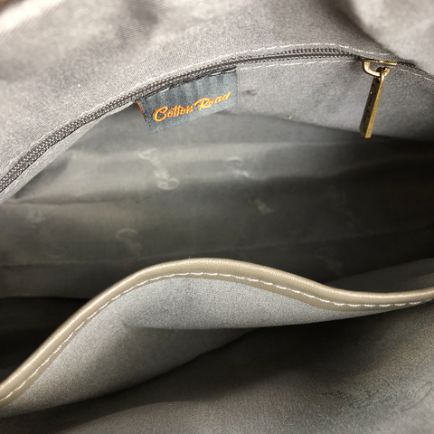 BROWN Cotton Road PU Leather Sling Bag with BRANDED Strap