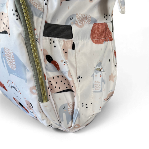 Backpack: Waterproof Safari Baby Nappy Bag