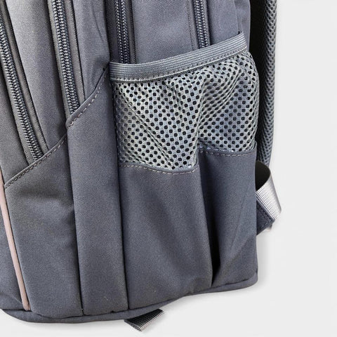 Cotton Road Backpack: BLACK BRANDED Canvas Backpack