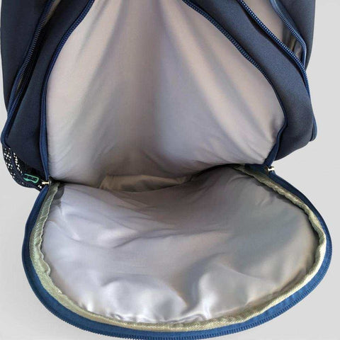 Cotton Road Backpack: BLUE BRANDED Canvas Backpack