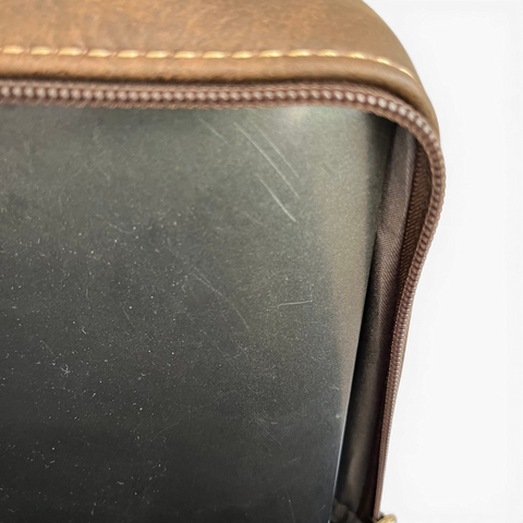 Cotton Road Backpack: COFFEE BROWN PU Leather for Work & Travel