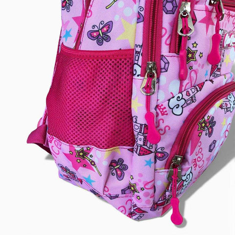 Cotton Road Backpack: PINK PRINCESS Canvas Kids Backpack