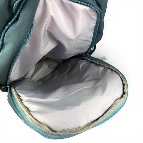 Cotton Road Backpack: TEAL BRANDED Canvas Backpack