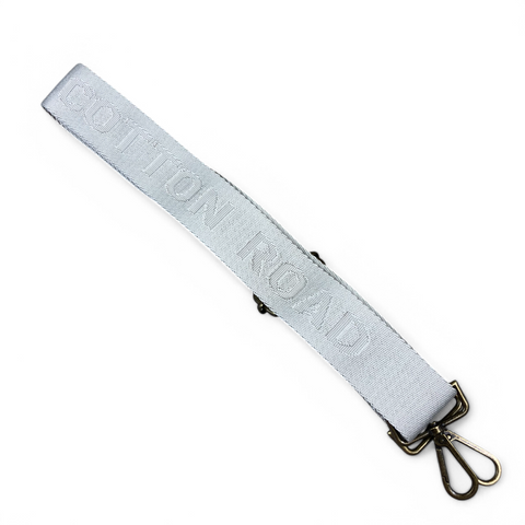 Cotton Road Bag Strap: BEIGE BRANDED Canvas Adjustable Strap