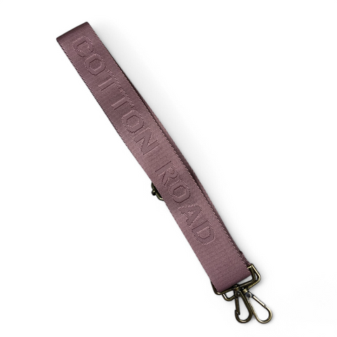 Cotton Road Bag Strap: PINK BRANDED Canvas Adjustable Strap