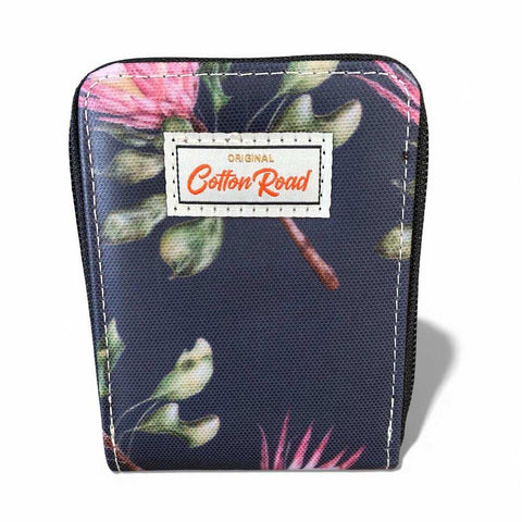 Cotton Road Card Holder: BLUE FLORAL PVC Card Holder