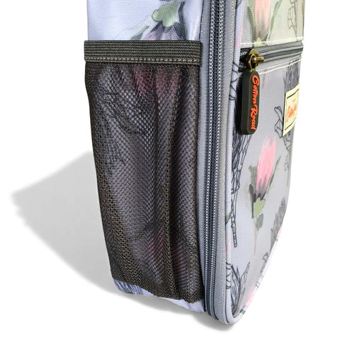Cotton Road Cooler: BLUE PVC Lunch Box Cooler Bag with PROTEAS Design