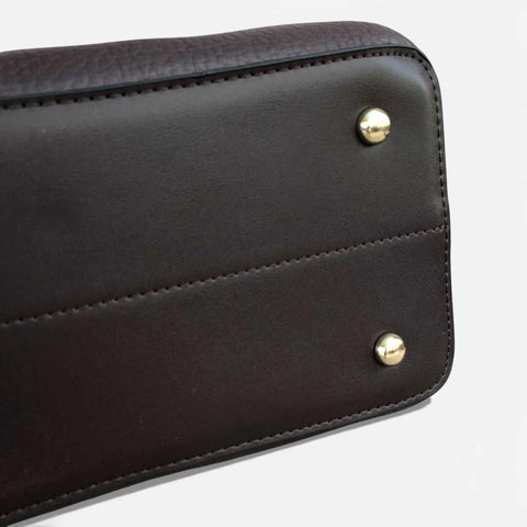 Cotton Road Handbag: BROWN PU Leather Handbag