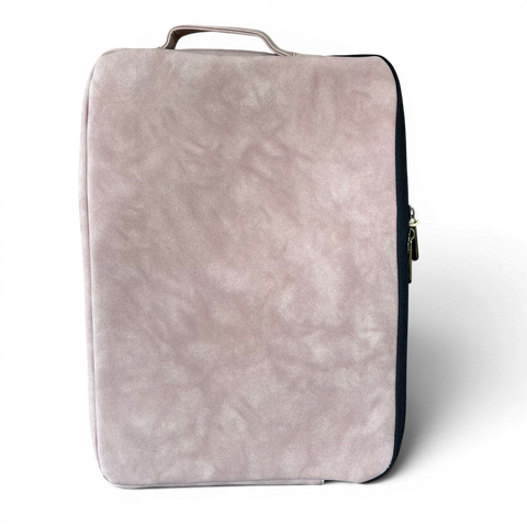 Cotton Road Laptop Bag: PINK PU Leather sleeve suitable for 14" Laptop