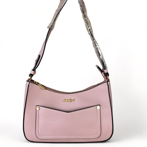 Cotton Road PINK PU Leather Sling Bag WITH detachable MONEY BAG
