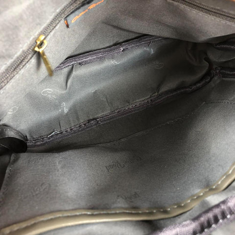 Cotton Road Sling Bag: BROWN PU Leather Sling Bag