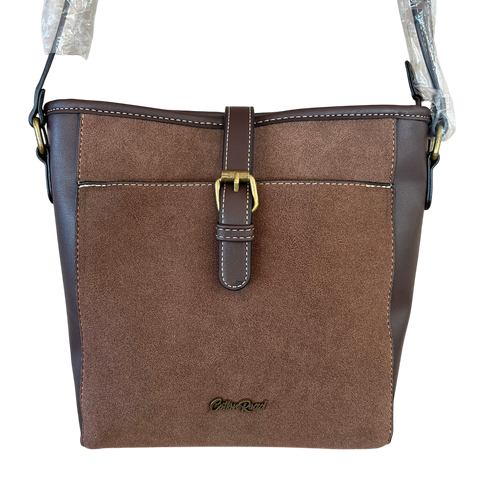 Cotton Road Sling Bag: COFFEE BROWN PU Leather with Stylish Matching Wallet