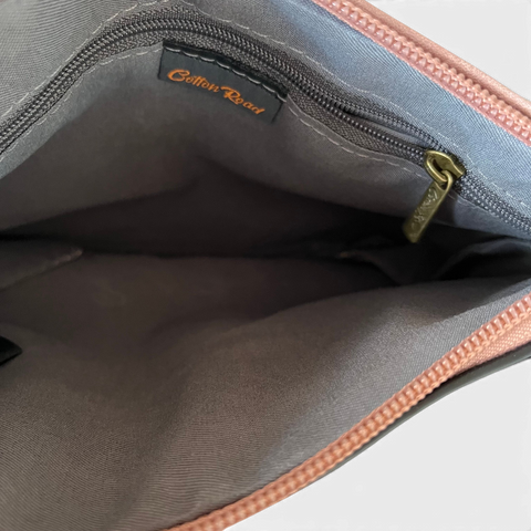 Cotton Road Sling Bag: Mini Pink PU Leather for Stylish Storage