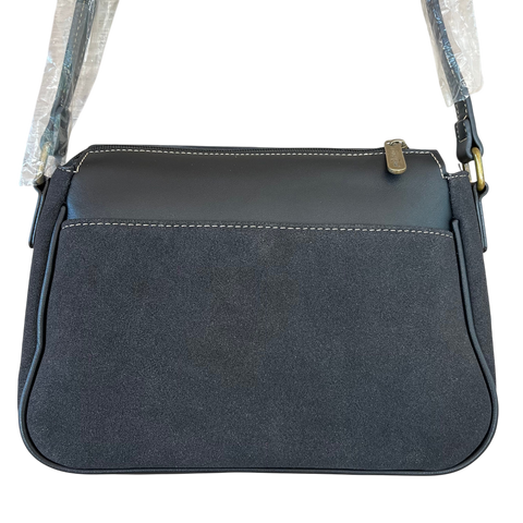 Cotton Road Sling Bag: Stylish Black PU Leather Crossbody for Women