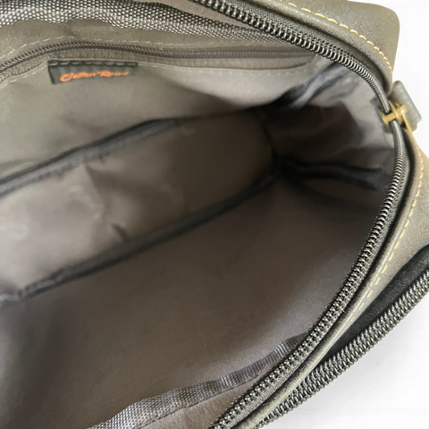 Cotton Road Sling Bag: Stylish Charcoal Black PU Leather Sling
