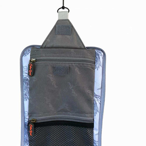 Cotton Road Toiletry Bag: BLUE PROTEA PVC Hanging Vanity Bag