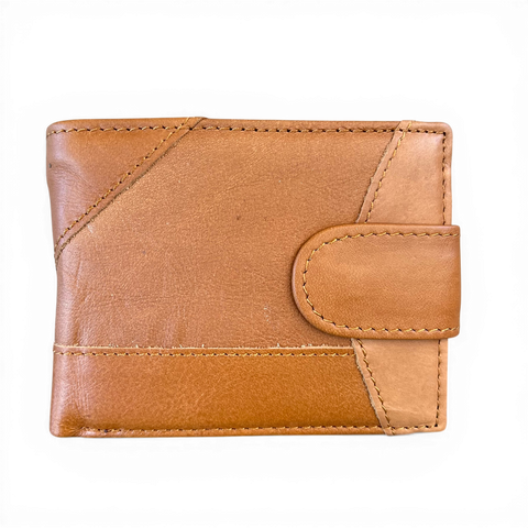 Genuine Leather Wallet: Camel Mountain Wallet for stylish men