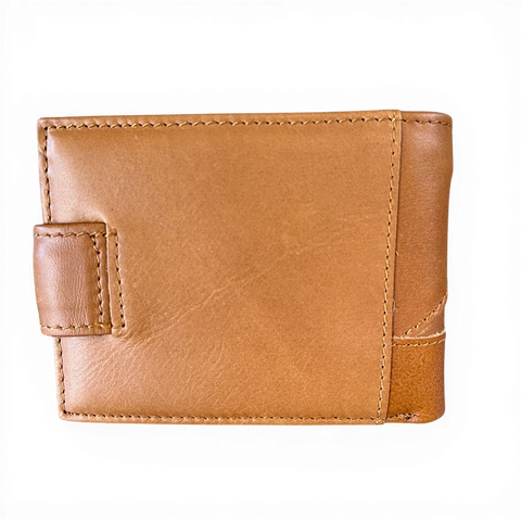 Genuine Leather Wallet: Camel Mountain Wallet for stylish men