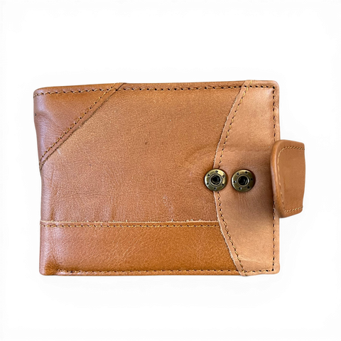 Genuine Leather Wallet: Camel Mountain Wallet for stylish men