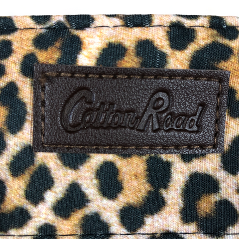 Cotton Road GREY Canvas Tote Shopper and Sling Bag COMBO with CHEETAH