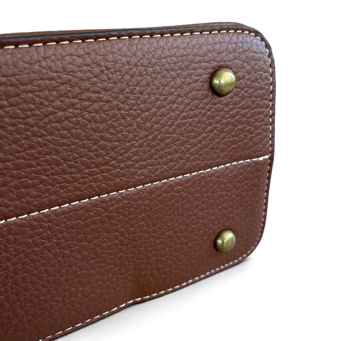 Cotton Road Handbag: Stylish BROWN Leopard Print PU Leather with Matching Wallet