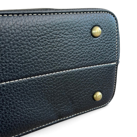 Cotton Road Handbag: Stylish BLACK Leopard Print PU Leather with Matching Wallet