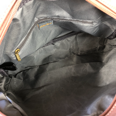 Cotton Road PINK PU Leather Handbag with WINDMILL detailing