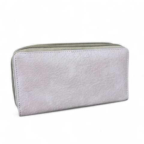 Large KHAKI PU LEATHER Cotton Road BRANDED Wallet