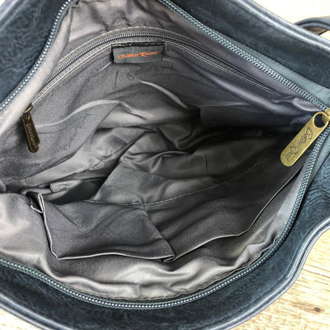 Small Canvas Cotton Road Sling Bag with ZEBRA