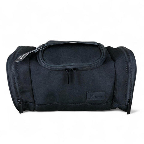Toiletry Bag : BLACK Troocolor Canvas Vanity Bag